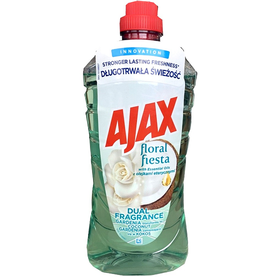 Ajax Floral Fiesta Doppelduft Gardenia & Coconut Universalreiniger 1 l