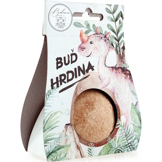 Bohemia Gifts Be a hero glitzernde schäumende Badekugel für Kinder 100 g