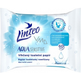 Linteo Aqua Sensitive Feuchtes Toilettenpapier 60 Stück