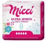 Micci Ultra Wings Deo Intim Pads mit Flügeln 9 Stück