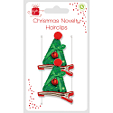 Heftklammern mit Weihnachtsmotiv Rentier, Bäume 4 cm 2 Stück