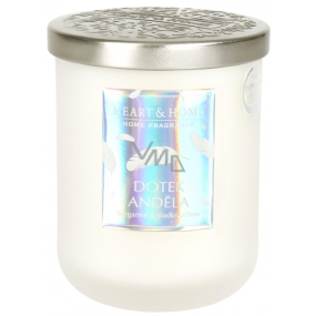 Heart & Home Angel's Touch Soja-Duftkerze groß, brennt bis zu 70 Stunden 340 g Limitierte Auflage