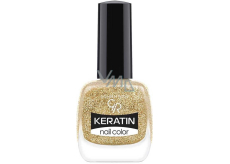 Golden Rose Keratin Nail Color Glitter Nagellack 406 10,5 ml