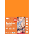 Apli Farbige Papiere A4 Fluo orange 170 g 50 Blatt
