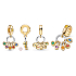 Charms Sterling Silber 925 Marvel The Avengers, Infinity Stones - Infinity Gems, Anhänger für Armband