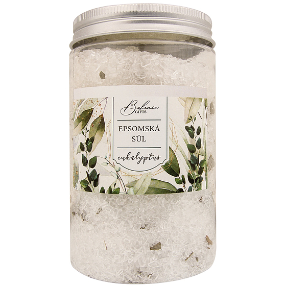 Bohemia Gifts Bittersalz mit Kräutern Eukalyptus 400 g