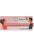 Bohemia Gifts Interaktive Vollmilchschokolade für Liebhaber 100 g