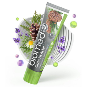 Biomed Gum Health fluoridfreie Zahnpasta aus Wegerich, Birkenblättern, Espe und Vitamin E zur Beruhigung und Stärkung des Zahnfleisches 100 g