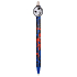 Colorino Gummierter Stift Spiderman weiße Spinne, blaue Mine 0,5 mm