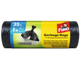 Fino Odpadkové pytle economy černé 80 µ, 35 l 49 x 60 cm, 30 kusů