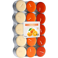 Bispol Duftteelichter Orange 30 Stück