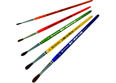 Spokar 7102 Schulpinsel, Nr. 4, Verpackung 10 Stück