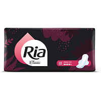 Ria Classic Normal Plus Deo Damenbinden, 10 Stück