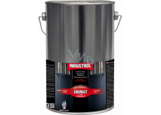INDUSTROL Unimat vrchní barva na dřevo a kov S2075, 1999 černá, 4 l