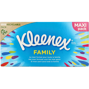 Kleenex Original Family 2-lagige Taschentücher, 128 Stk