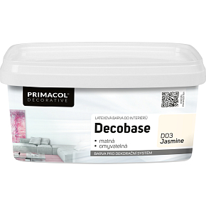 Primacol Decorative Decobase waschbare Malerfarbe, D03 jasmin, 1 l