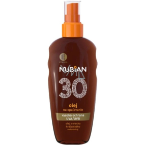 Nubian OF30 olej na opalování ve spreji 200 ml Nubian OF30 olej na opalování ve spreji 200 ml