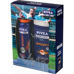 Nivea Men Kazsport Duschgel 250 ml + Antitranspirant Spray 150 ml Kosmetikset