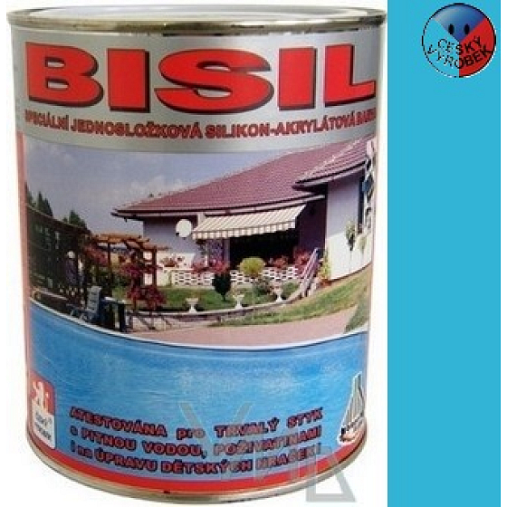 Bisil Spezial Einkomponentensilikon - Acrylfarbe Blau 0,7 kg