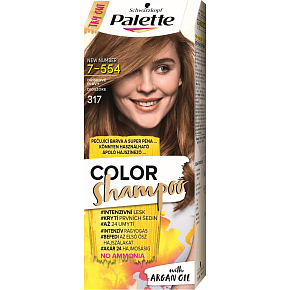 Schwarzkopf Palette Color Shampoo Haarfarbe 317 haselnussblond, 50 ml