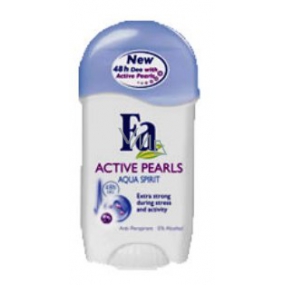 Fa Active Pearls Aqua Spirit Antitranspirant Deodorant Stick für Frauen 50 ml