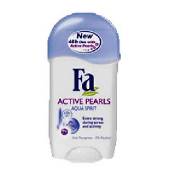 Fa Active Pearls Aqua Spirit Antitranspirant Deodorant Stick für Frauen 50 ml