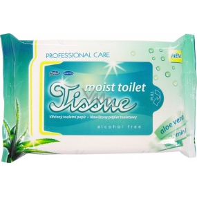 Mattes Aloe Vera nasses Toilettenpapier mit 42 Stück