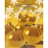 Nekupto Geschenk Papiertüte 14 x 11 x 6,5 cm Flaschen Gold 1 Stück 454 01 BS