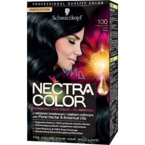 Schwarzkopf Nectra Color Haarfarbe 100 Schwarz