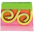Bomb Cosmetics Fresh Spiral - Fruchtschleife Natürliche Glycerinseife 100 g