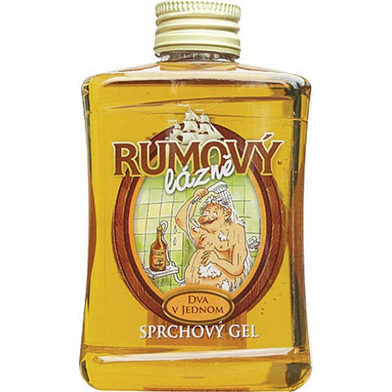 Böhmen Geschenke Rum Kosmetik Rum Bad Duschgel mit dem Duft von Rum 300 ml