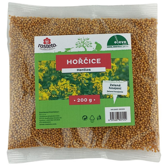 Rosteto Senfsaat für Gründüngung 200 g