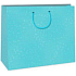 Ditipo Geschenk Papiertüte 38 x 10 x 29,2 cm türkis