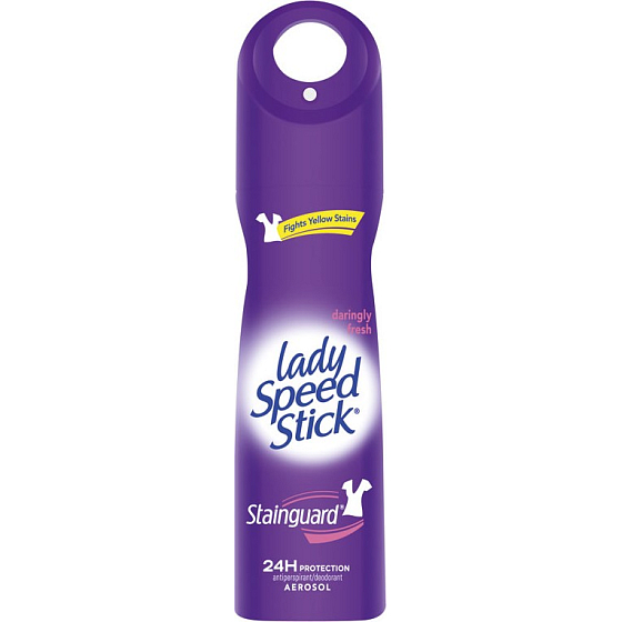 Lady Speed Stick Stainguard Antitranspirant Deodorant Spray für Frauen 150 ml