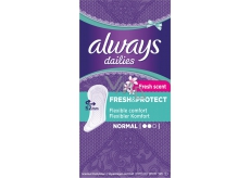 Always Dailies Fresh & Protect Fresh Scent Normal mit einem zarten Duft von 30-teiligem Intim-Slip