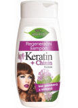 Bione Cosmetics Keratin & Chinin regenerierendes Shampoo für alle Haartypen 260 ml