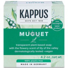 Kappus Muguet - Maiglöckchen Luxus-Toilettenseife 125 g