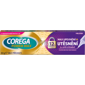 Corega Power Max Haftcreme für Zahnprothesen ohne Geschmack 40 g