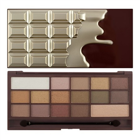 I Heart Revolution Schokolade Lidschatten-Palette Goldschokolade 22 g