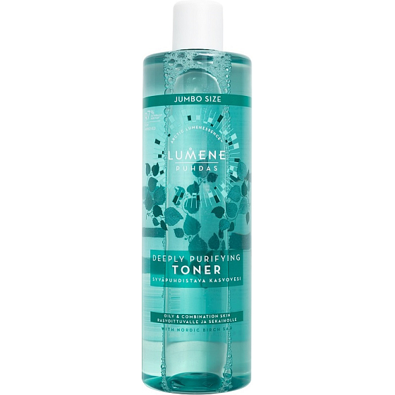 Lumene Puhdas Tiefenreinigender Toner Tiefenreinigender Toner für fettige Haut und Mischhaut 200 ml