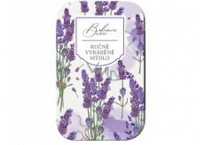 Böhmen Geschenke Lavendel handgemachte Toilettenseife mit Glycerin in einer Blechdose 80 g