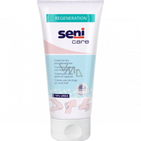 Seni Care Regenerierende Pflegecreme 10% Harnstoff für trockene und geile schälende Haut des ganzen Körpers 100 ml