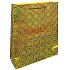 Nekupto Geschenkpapier Tasche Hologramm 33 x 46 cm Gold