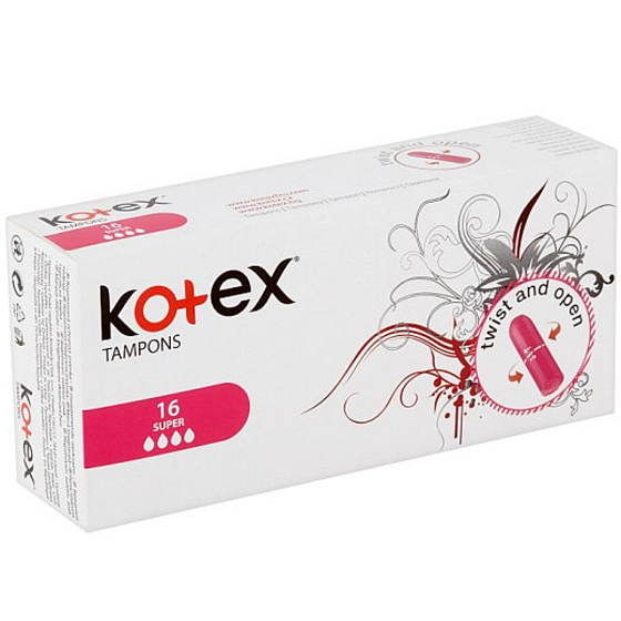 Kotex Super Tampons 16 Stück