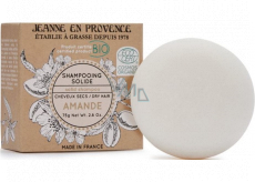 Jeanne en Provence Amande - Mandel BIO festes Shampoo für trockenes Haar 100 g