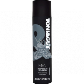 Toni&Guy Men Deep Clean Shampoo Tiefenreinigendes Shampoo für Männer 250 ml