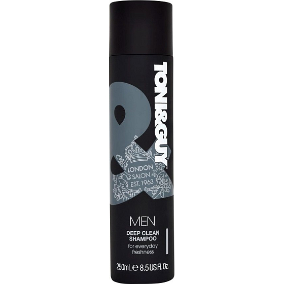 Toni&Guy Men Deep Clean Shampoo Tiefenreinigendes Shampoo für Männer 250 ml