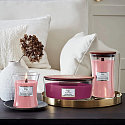 WoodWick Wild Berry & Beets Duftkerze mit Holzdocht und Deckel 453 g