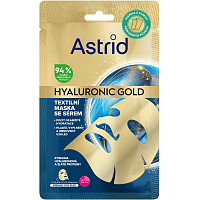 Astrid Hyaluronic Gold textilní maska 1 ks