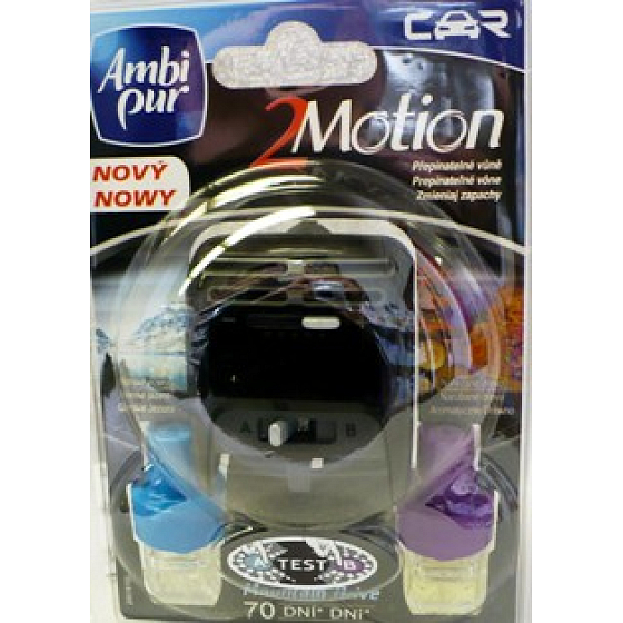 Ambi Pur Car Motion Bergfahrt Bergsee Holz Komplette Bewegung 2 x 4ml
